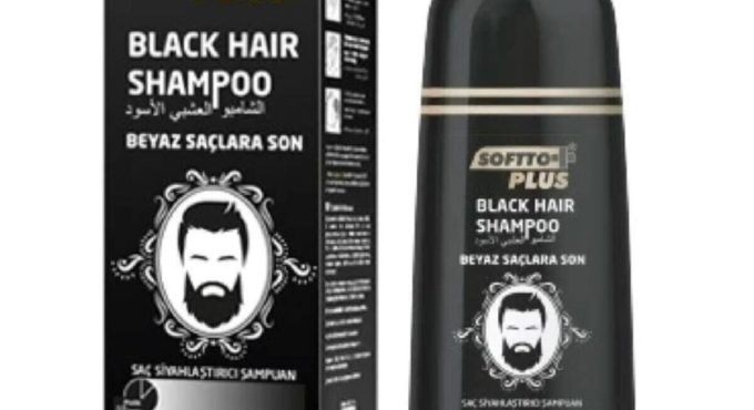 For white Hair Black Shampoo 350 ml