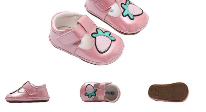 Summer Baby Love Cartoon Velcro Sandal Non-Leak Toe Soft-Soled Non-Slip Walking Shoes