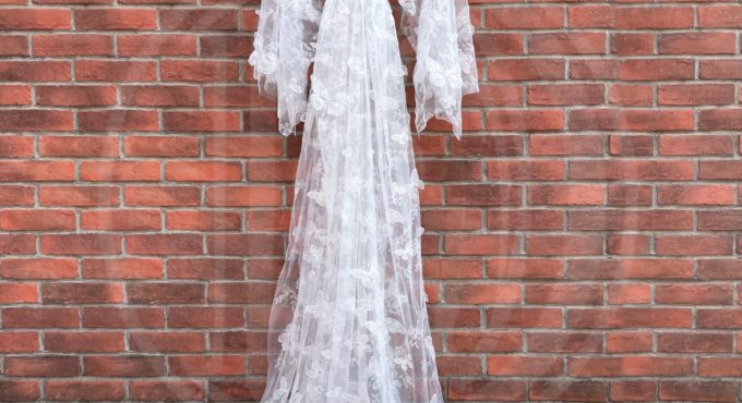 Photo Shoot Fairy White Embroidery Butterfly Boho Long Maternity Dress Pregnant Gown Woman Photography Costume Baby Shower Robe