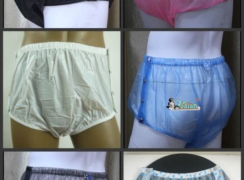 10 pieces * ADULT BABY diaper incontinence PLASTIC PANTS P004 +Full Size