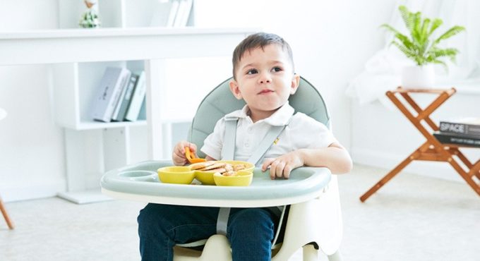 Multi-functional portable baby plastic dining chair dining chair