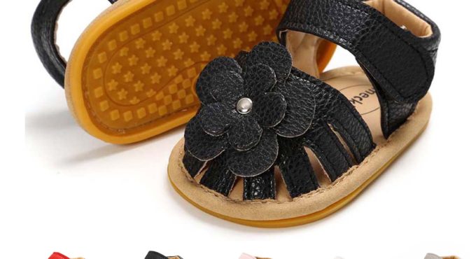 Sandals For Kids Girls Shoes 2021 Sandalias Toddler Infant Baby Girls Leather Sandals Summer Bowknot Flats Flower Shoes Сандалии