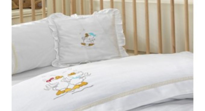 Duck Baby Duvet Cover Set White Cotton Easy to Iron Our uct is made of 100% Organic Cotton 83 wire threads in 1cm2