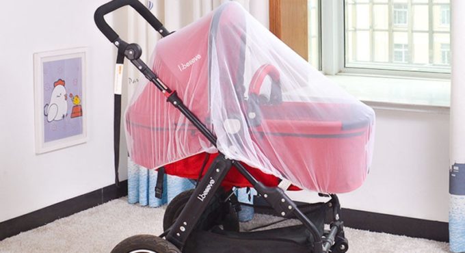 Baby Stroller Pushchair Mosquito Insect Shield Net Safe Infants Protection Mesh Stroller Accessories Mosquito Net