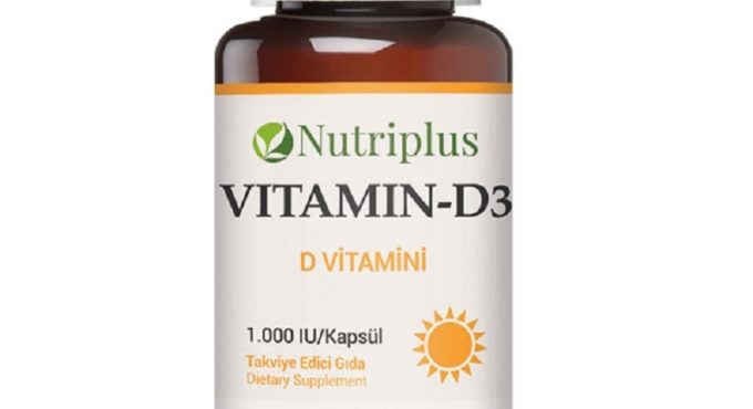 Farmasi Nutriplus D Vitamin (Vitamin D3) - 60 Capsules