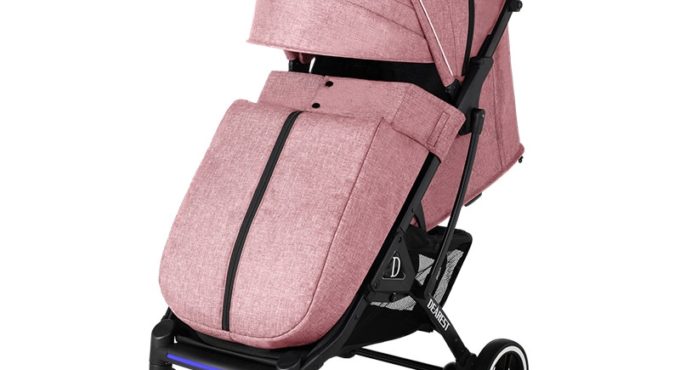 Deareat 819 New 2021 Baby Stroller Lying Down Or Damping Folding Children's Four Seasons Russia Free Checked