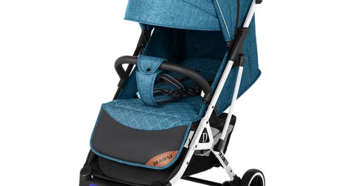 Dearest 819 2021 New Stroller High Landscape Stroller Can Sit Or Lie Foldable Baby Four Seasons Available