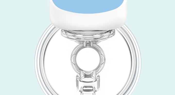 800mah Wearable Breastfeeding Pump Convenient Breast Milk Collector Milk Container Nontoxic PP Milk Pump 5 Gears Milk Sucker