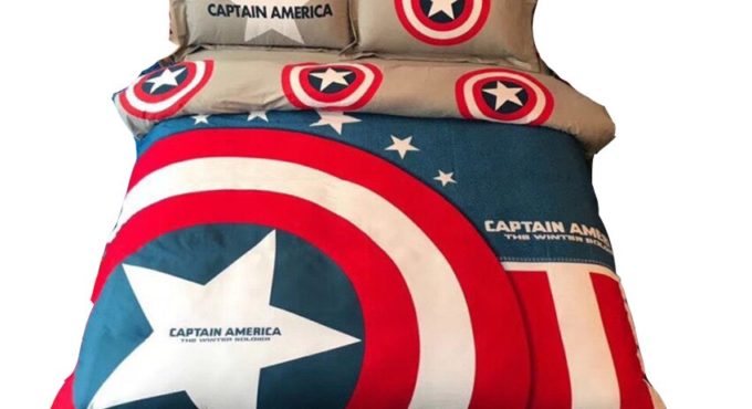 Disney Marvel Avengers Bedding Set 3D Colorful Print Boys Adult Bedroom Decorative Duvet Quilt Cover Pillowcase Home Textile