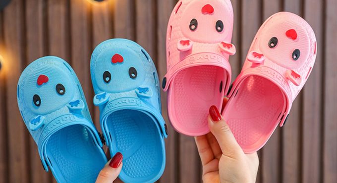 Children's Slippers Summer Children Toddler Baby Girls Boys Cartoon Deer Sandals Shoes Slippers