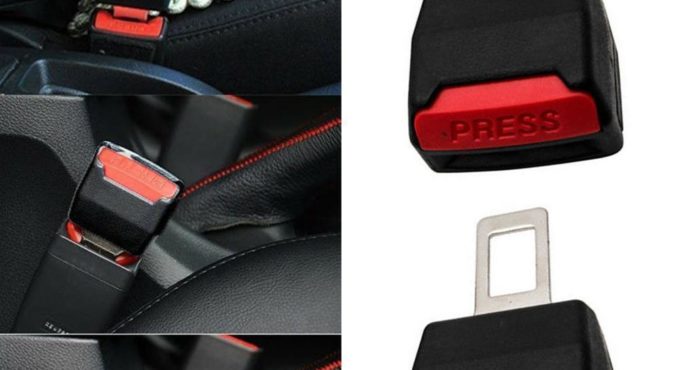 Universal Car Seats Belt Inserts Decorative Heads Protective Sleeve Plug Extension Connector Port Baby Safety Seats Fixing Belt