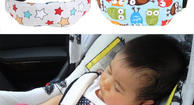 Baby Kids Head Support Holder Sleeping Belt Adjustable Safety Nap Aid Stroller Children Car Seat Sleep Nap Holder Belt Pad Strap