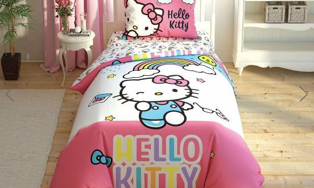 Tac Hello Kitty Rainbow Duvet Cover Set