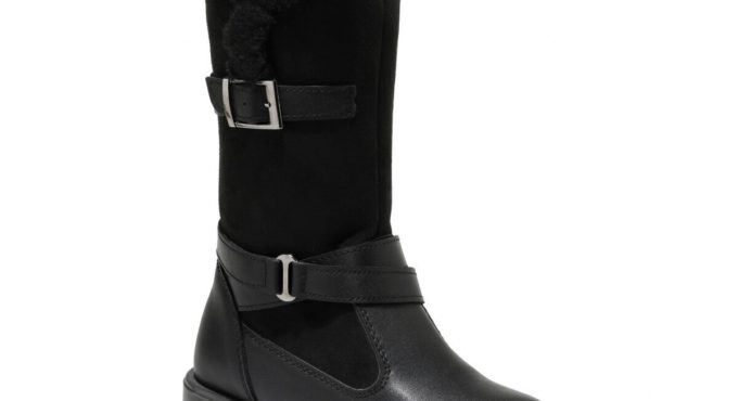 612243.F Black Female Child Boots