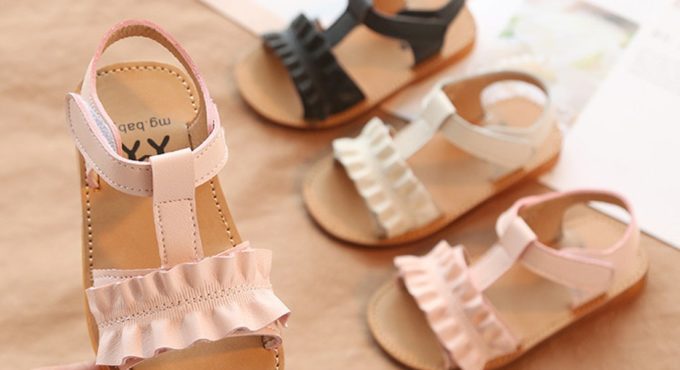 Baby Shoes Summer Fashion Children Kids Girl Boy Outdoor Soft Cross Sandals Slippers Shoes