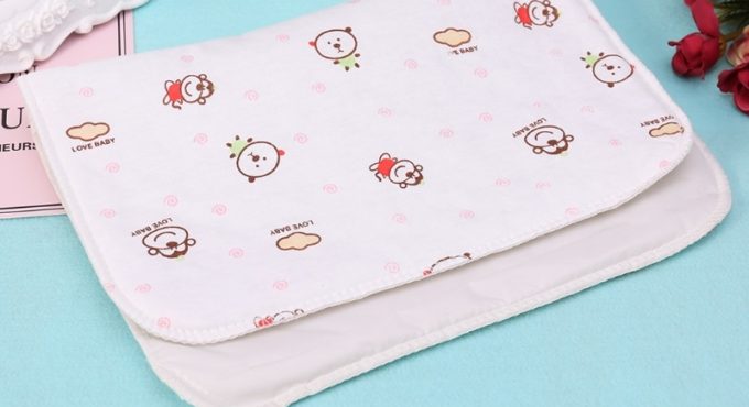 Baby Changing Pad Reusable Waterproof Stroller Diaper Folding Soft Mat Washable