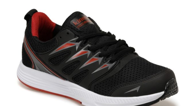 ALPHA Black Male Child Running Shoes