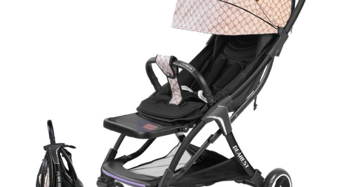 Dearest A10 Lightweight Four-Wheel Shock Absorption Stroller 8 Kilograms of the following Small Folding Russia Delivery