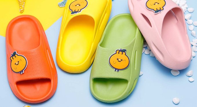 5-12Year Kids slipper Shower Slides Boys Girls Sandals Beach Pool Non-Slip Slippers Water Shoes босоножки летние