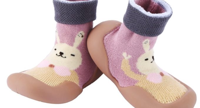 Baby Boy Girl sock shoes for winter thick cotton animal styles cute baby floor shoes anti-slip first walkers 0-3 years