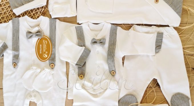 Authentic Men 'S Baby Natural Lux Organic 10 Piece Hospital Output Newborn Luxury 100 Cotton High Quality