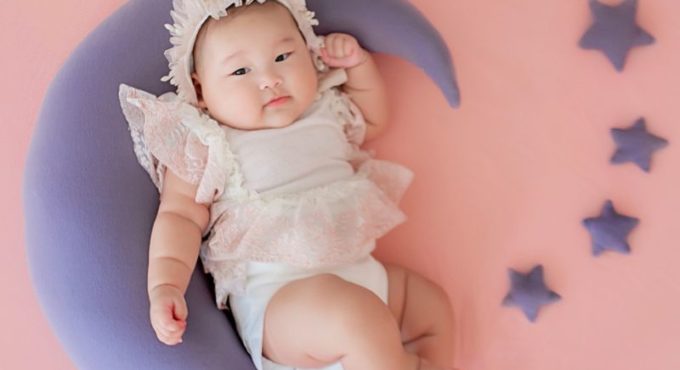 Newborn Photography Props Baby Boy Girl Accessories Baby Hat Moon Pillow Stars Set Infants Photo Shooting Accessories