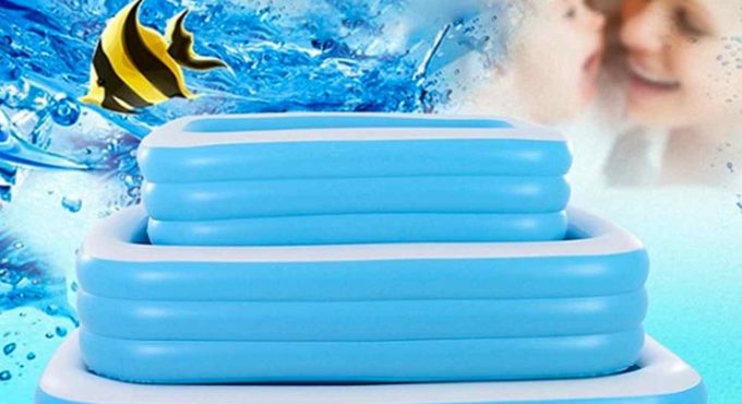 3M Large pools for family Inflatable Square Swimming pool infant alberca Removable Above ground pool for Children Kid Cottages