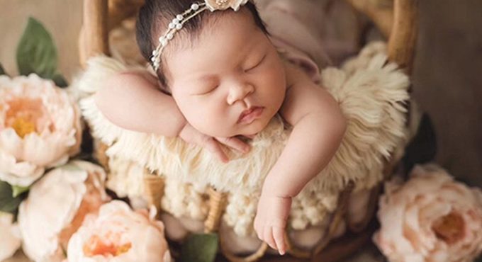 Newborn Photography Accessories Round Vine Woven Basket Take Photo Props Shoot Prop Baby Souvenirs Studio Fotografie Props