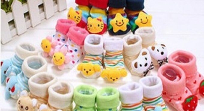 20 Designs Newborn Socks 0-12month Baby Anti-slip Animal Sock for girls Boots boys hose Top Quality