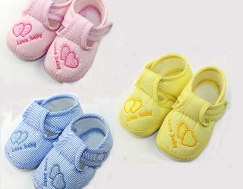 Baby Shoes Kids Toddler Cotten First Walkers 0-1year