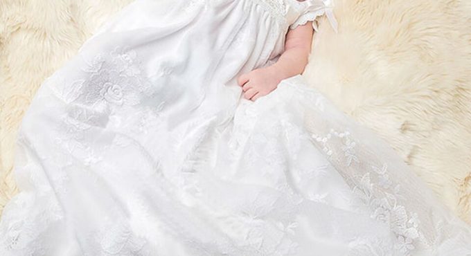 With Hat Baby Christening Gown to the length of the new white summer style baby girls dress baby girl christening gowns vestidos