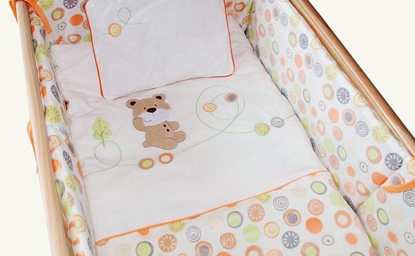 Promotion! Velvet Pattern kit berço Baby Bedding Set Comfortable Bedding for Kids 100% Cotton Quilt ,(bumper+sheet+pillow+duvet)