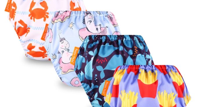 Happy flute 1 pcs adjustable cotton baby washable cloth diaper reusable nappies / LABS training pants