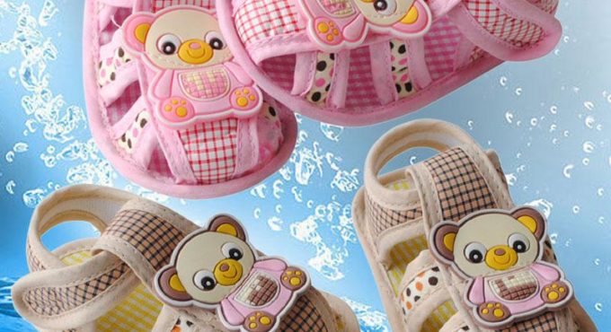 Baby Boys Girls Crochet Hook And Loop Summer New Arrive Cartoon Totem Infant Canvas Cotton Shoes Toddler Footwear Y4