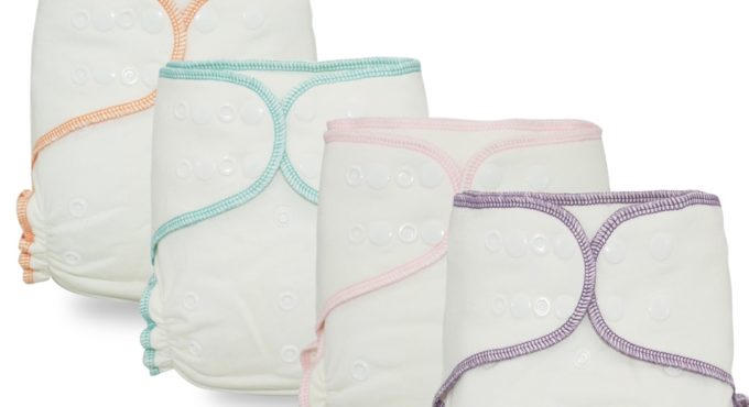 WizInfant Onesize Bamboo Cotton Fitted Diaper Reusable Night AIO&AI2 Baby Nappy Washable ECO-Friendly Cloth Diaper