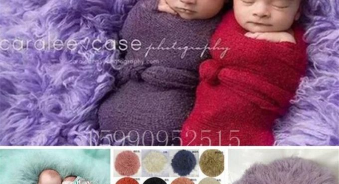 Wool newborn photography props baby Blanket Fotografia Photo Blanket Baby Photography Backdrops Background Baby Shower