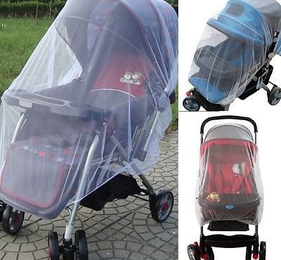 Infants Baby Stroller Pushchair Cart Mosquito Insect Net Safe Mesh Buggy Crib Netting