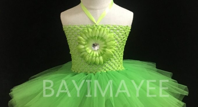 Candy Color Girls Crochet Tutu Dress Baby Handmade 2Layer Tulle Ballet Dance Tutus with Daisy Flower Kids Party Dress 100Pcs/lot