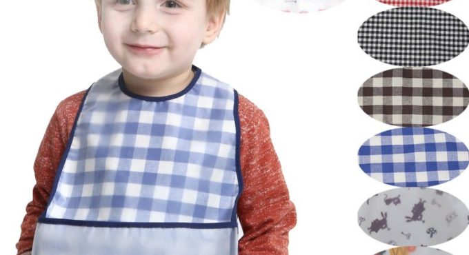 hot baby apron eat food pocket vest anti-clothing waterproof bib cloth meal draw clothing apron cover wear accessories Kids feed