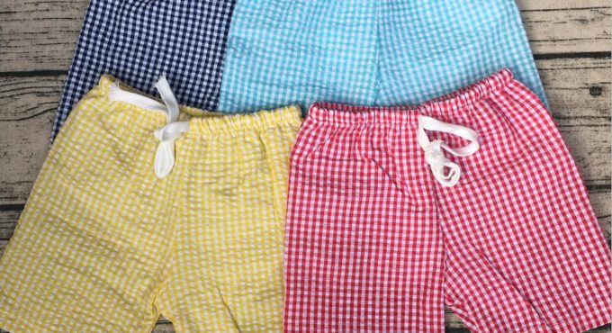 New style designs boys cargo shorts seersucker swimming shorts wholesale boutique boys shorts boys