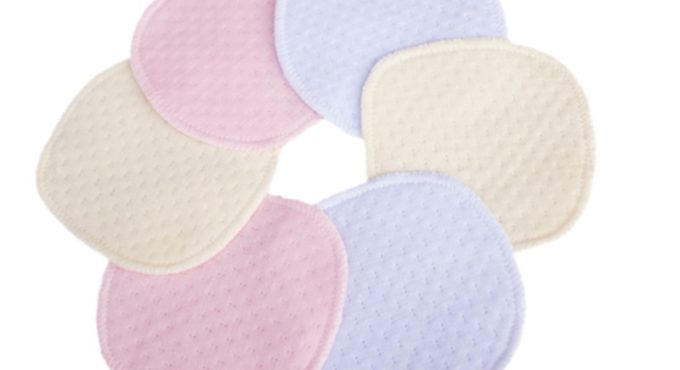 2017New Reusable Nursing Breast Pads Washable Soft Absorbent Baby Breastfeeding Cover Random Color