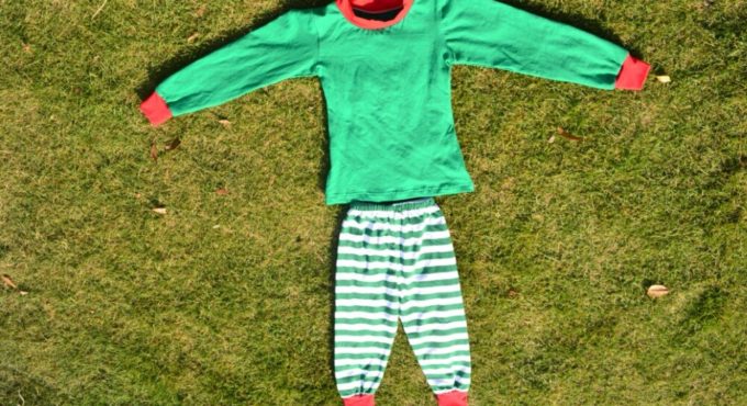 factory new long sleeves red green patchwork top coat green stripe pant autumn winter baby girls super soft cotton pajamas