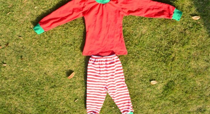 China supplier baby long sleeves pajamas cheap wholesale child cotton pure red outfits match red stripe pant outfits