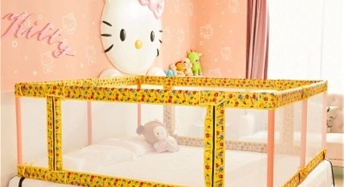 baby bed playpens kids play fence kids safety toddler crib fence barrier for bed baby bed barrier infant guardrail for 2mx2m bed