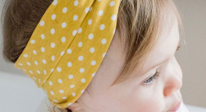 Baby Headband Turban Cute Cotton Headwrap for Kids Twist Cross Children Elastic Headwear Dot Thin Infant Hair Accessorie New