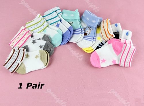 Cute Cartoon Warm Baby Infant Toddler Non-slip Booties Anklet Boots Shoes Ankle Socks Baby Like