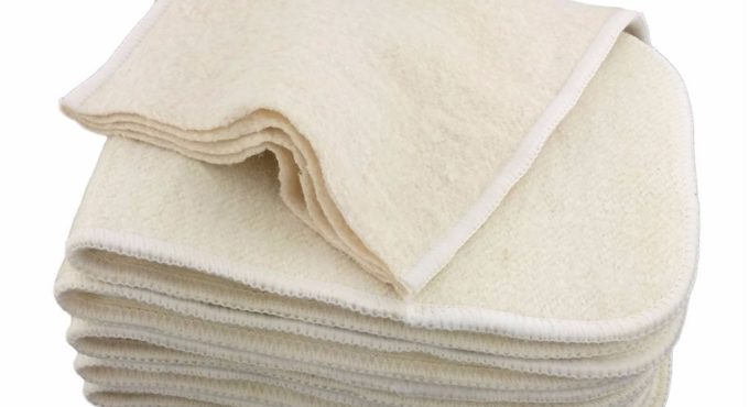 100% Organic Hemp Cotton Insert Cloth Diaper Nappy Liners Reusable Baby Diapers Hemp Insert Baby Diaper Soaker Pad