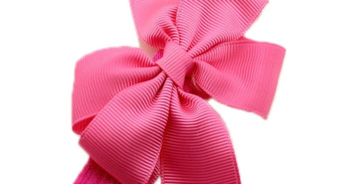 New Infant Baby Girls Bow Headband Flower Hair Accessories