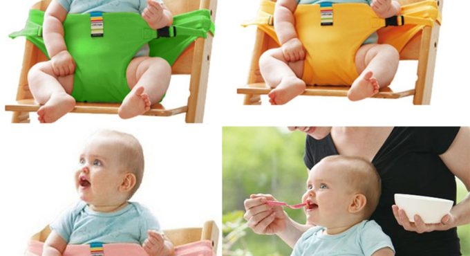 2020 Portable Safety Baby Chair Harness Travel Foldable Washable Infant High Dinning Cover Seat