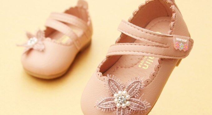 Girls Leather Shoes Flowers Princess Baby Shoes Girl Diamond Children Soft Bottom Toddler Shoes